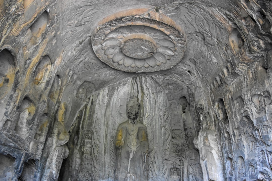 Longmen Grottoes, 龙门石窟, 13 Long Men Zhong Jie, Luolong District, Luoyang, Henan, China, 471023