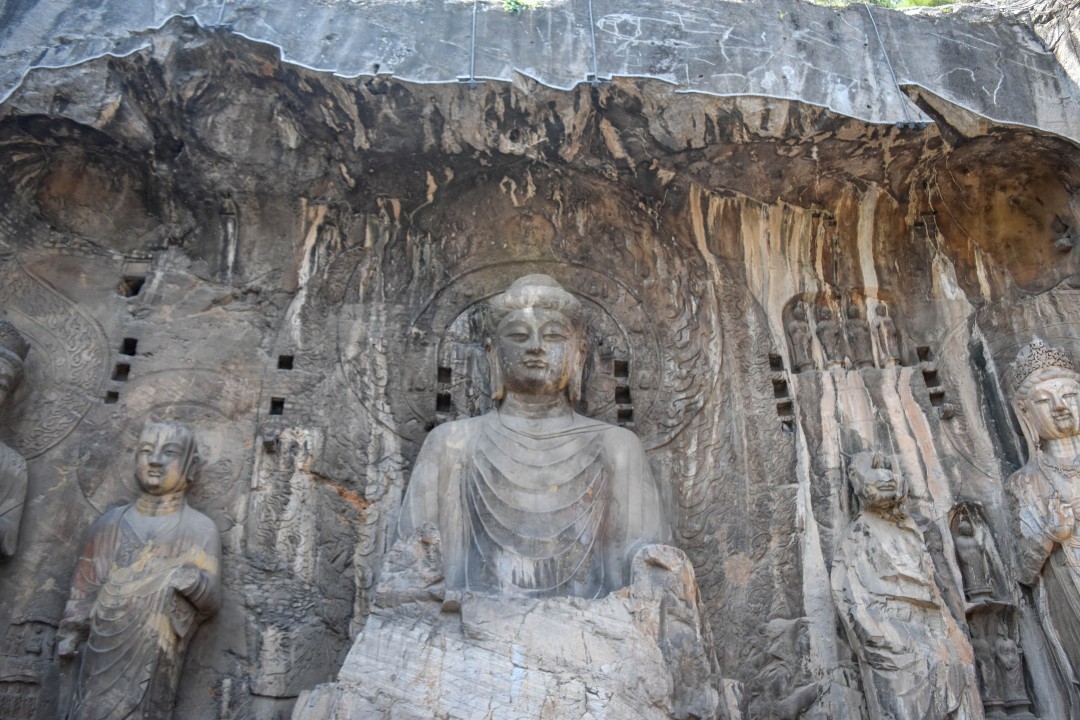 Longmen Grottoes, 龙门石窟, 13 Long Men Zhong Jie, Luolong District, Luoyang, Henan, China, 471023