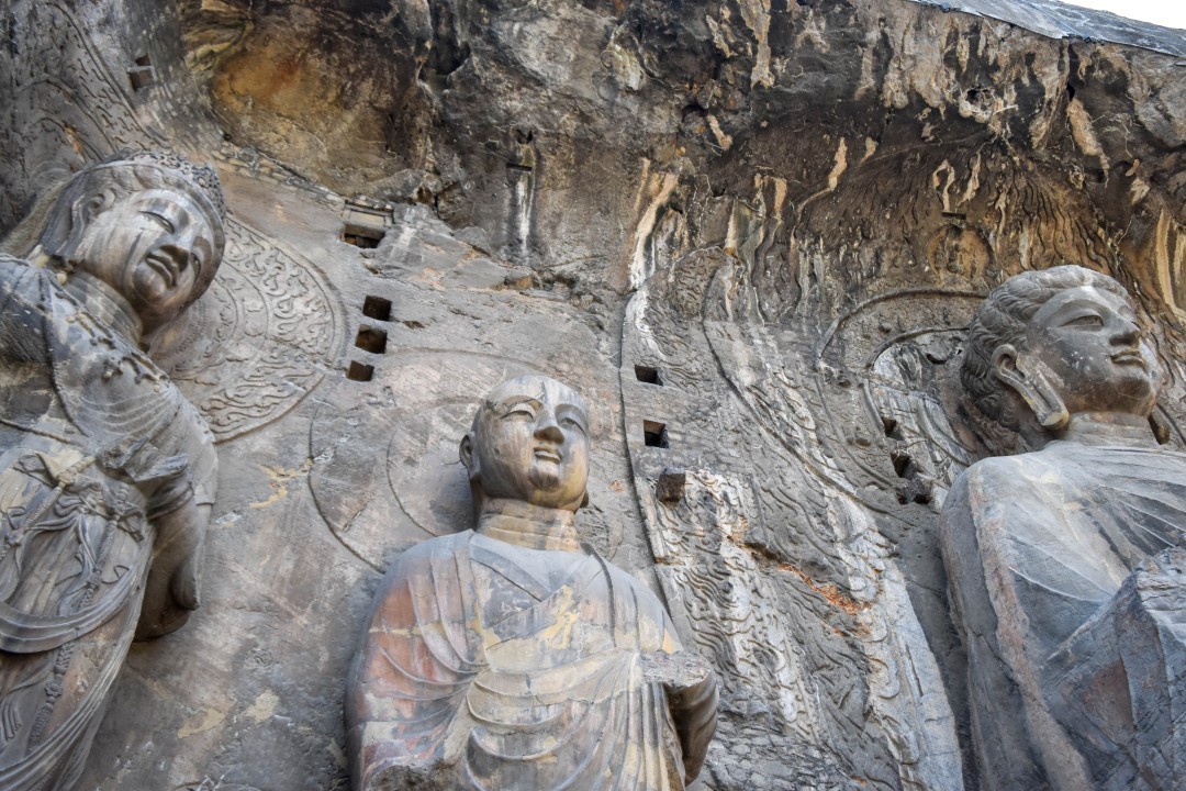 Longmen Grottoes, 龙门石窟, 13 Long Men Zhong Jie, Luolong District, Luoyang, Henan, China, 471023