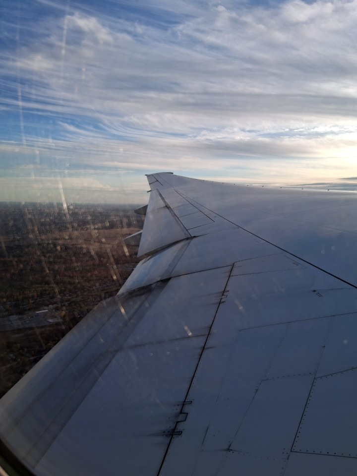 YOW-CDG AF0327. above Ottawa