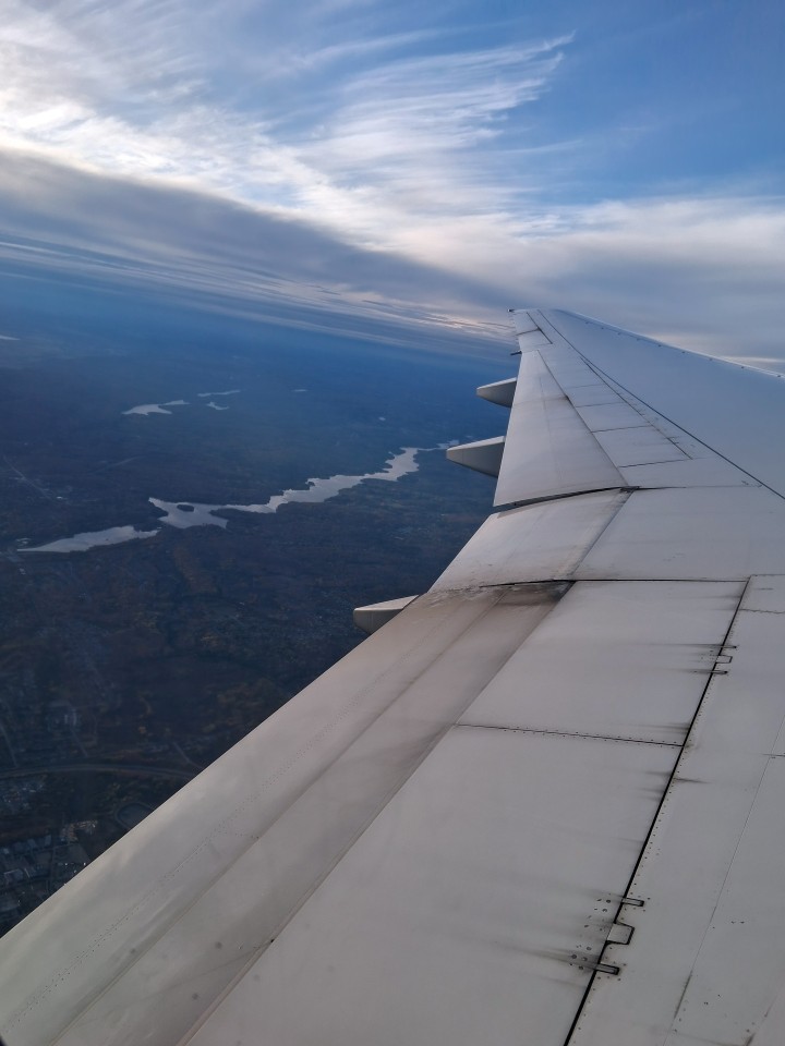 YOW-CDG AF0327. above Ottawa