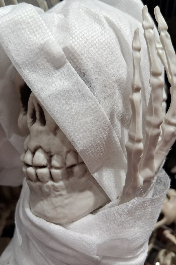 Halloween at Lerclerc, a French supermarket, 1 rue Ordronneau route de Pornic 44400, Rezé