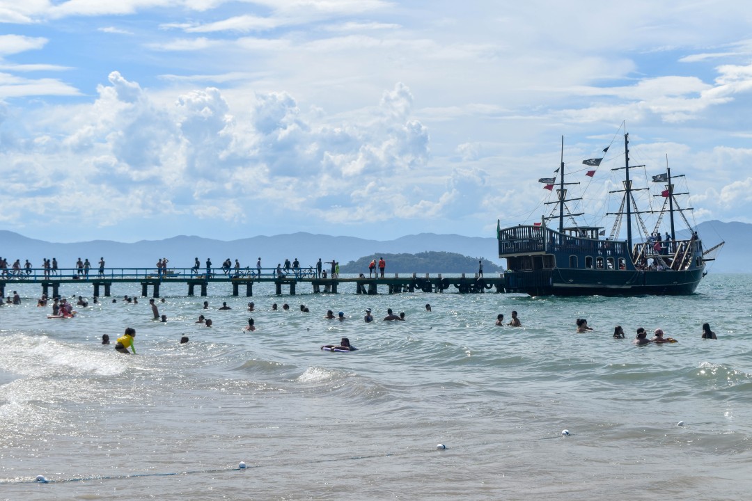 Praia de Canasvieiras, Ilha de Santa Catarina