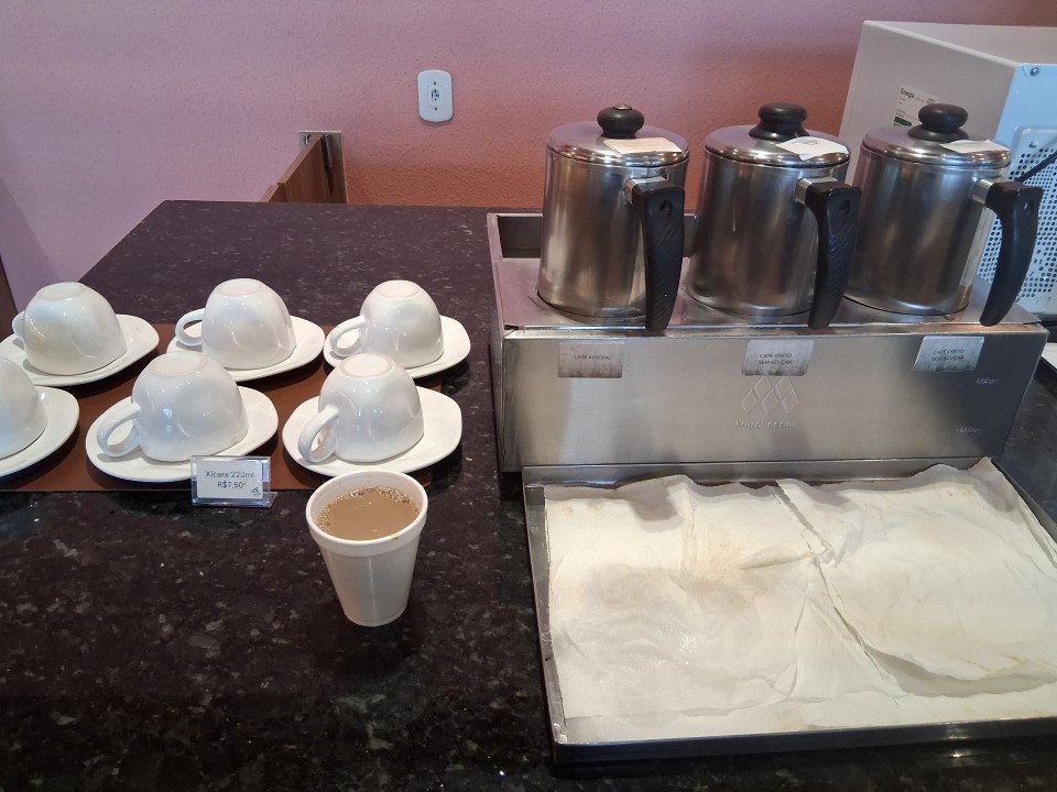 Lunch break between Curitiba and Blumenau