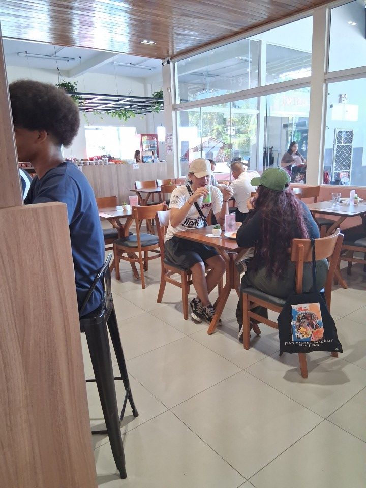 Lunch break between Curitiba and Blumenau