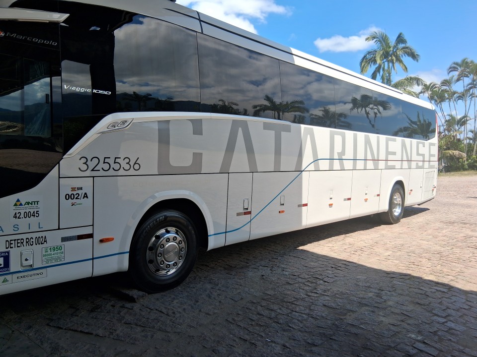 Lunch break between Curitiba and Blumenau