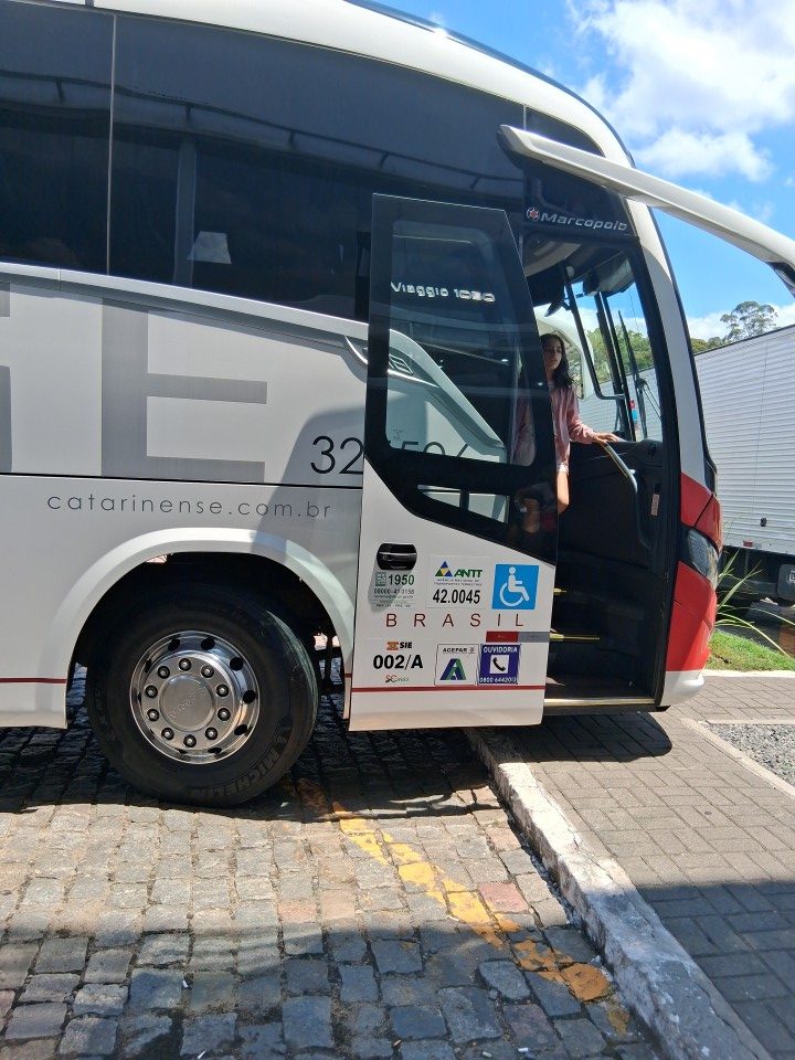 Lunch break between Blumenau and Curitiba