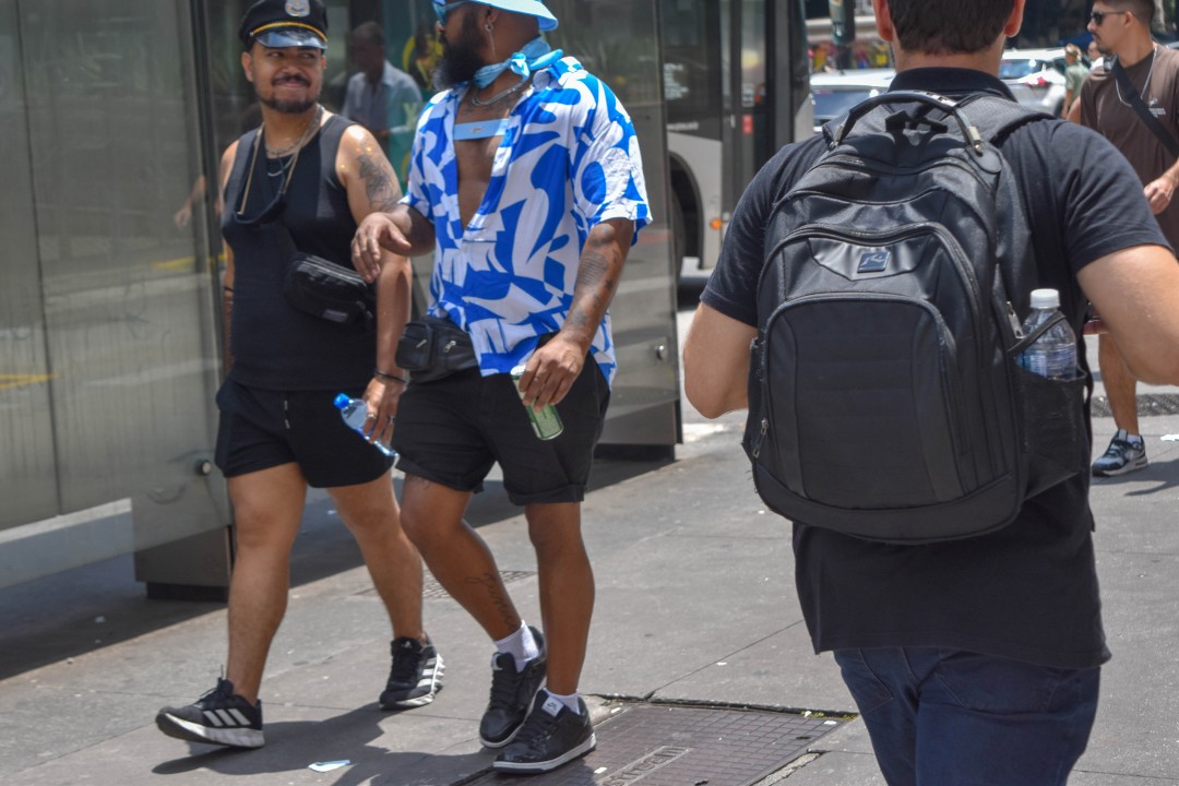 Bloco Calvin Harris, Rua Consolação, pré-Carnaval  São Paulo