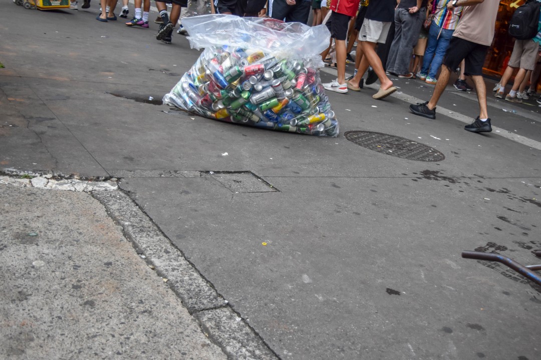Bloco Calvin Harris, Rua Consolação, pré-Carnaval  São Paulo