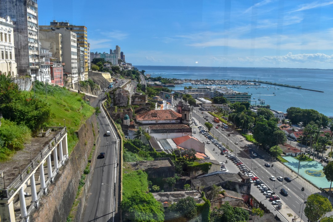 Cidade Baixa from Elevador Lacerda, Praça Tomé de Souza, S/N - Centro, Salvador - BA, 40020-000