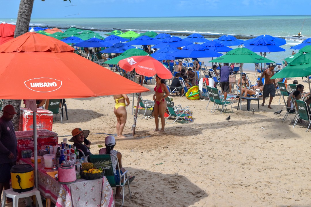 Praia de Boa Viagem, Boa Viagem, Recife - State of Pernambuco