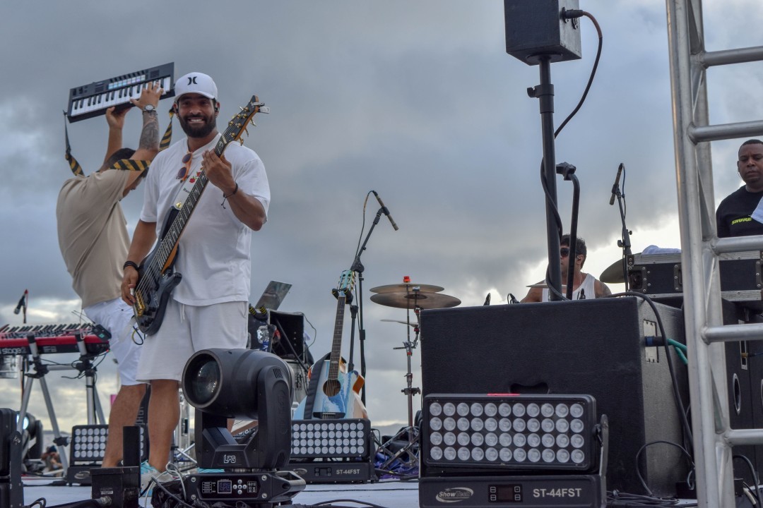 Show “Vamos Ver o Pôr do Sol”, Banda Jammil, Ponta do Humaitá, R. da Boa Viagem, 56 - Monte Serrat, Salvador - BA, 40301-155
