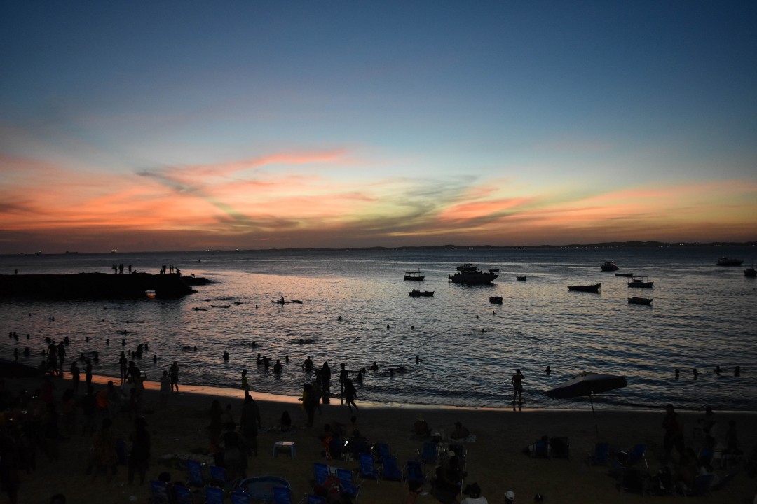 Sunset at Praia do Porto da Barra - Barra, Salvador - BA, 40140-650
