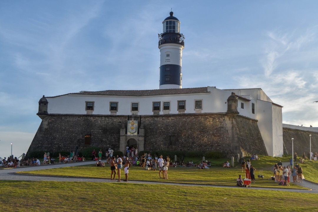 Sunset at the Farol da Barra, Largo do Farol da Barra, S/N - Barra, Salvador - BA, 40140-650