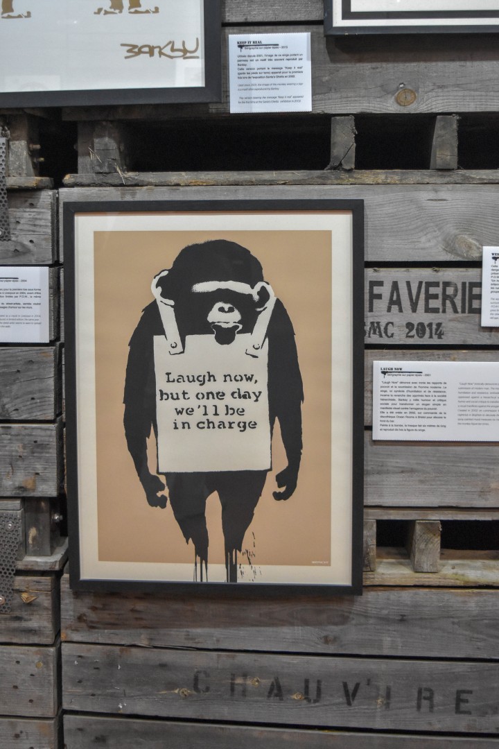 Exposition Banksy, Collégiale Saint-Martin, 23 Rue Saint-Martin, 49000 Angers