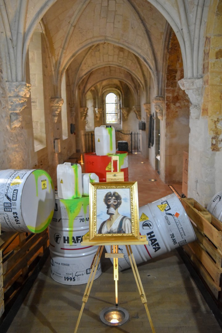 Exposition Banksy, Collégiale Saint-Martin, 23 Rue Saint-Martin, 49000 Angers