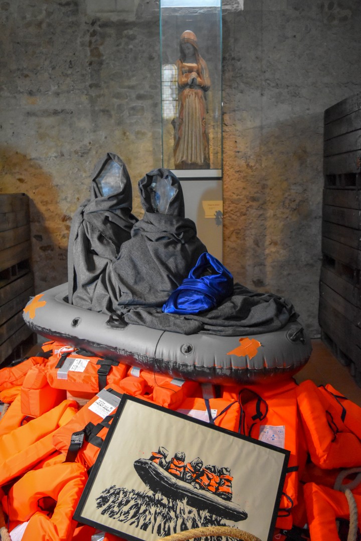 Exposition Banksy, Collégiale Saint-Martin, 23 Rue Saint-Martin, 49000 Angers