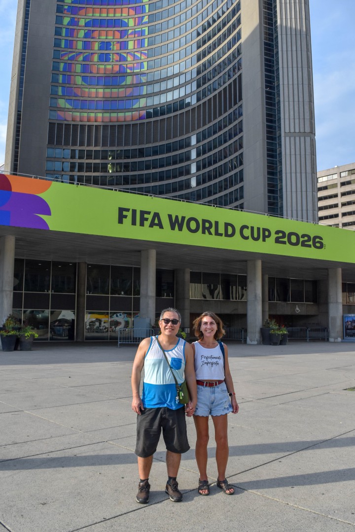 FIFA World Cup 2026 day 1, Nathan Phillips Square, 100 Queen St W, Toronto