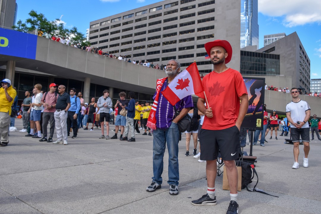 FIFA World Cup 2026 day 2, Canada vs. Bosnia and Herzegovina, Nathan Phillips Square, 100 Queen St W, Toronto