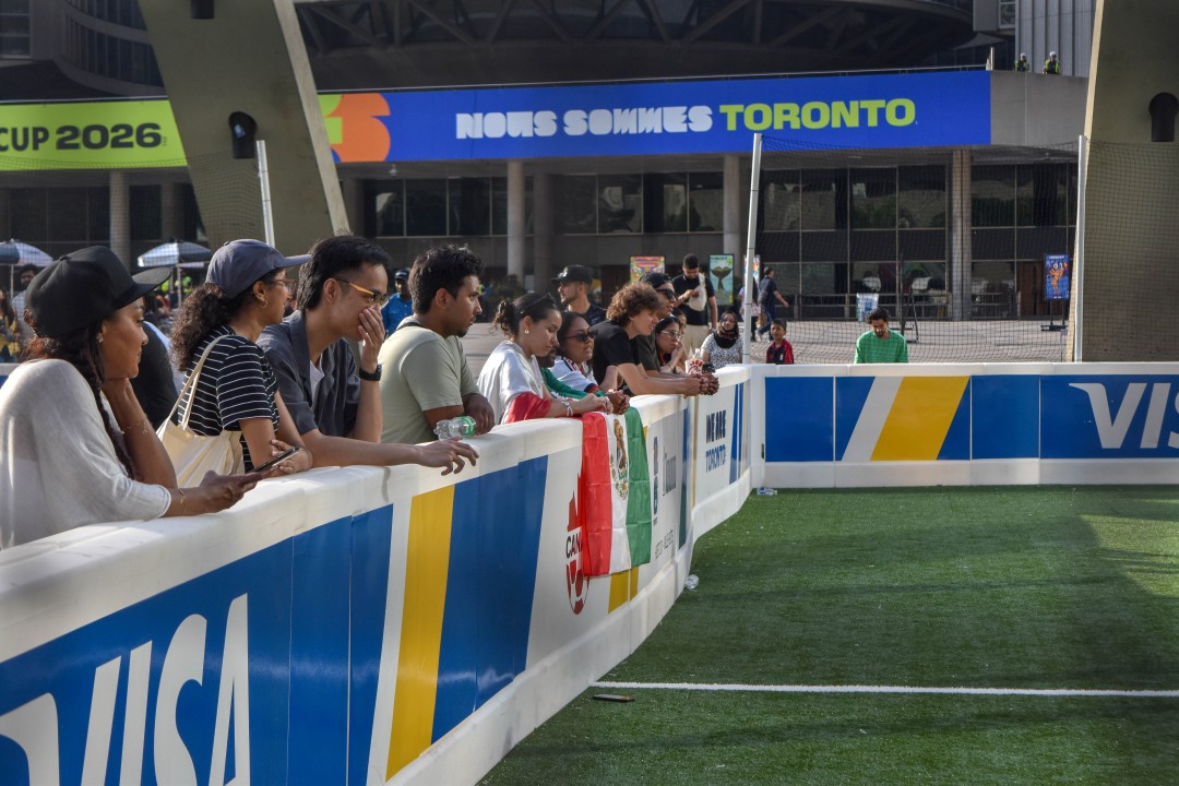 FIFA World Cup 2026 day 1, Nathan Phillips Square, 100 Queen St W, Toronto