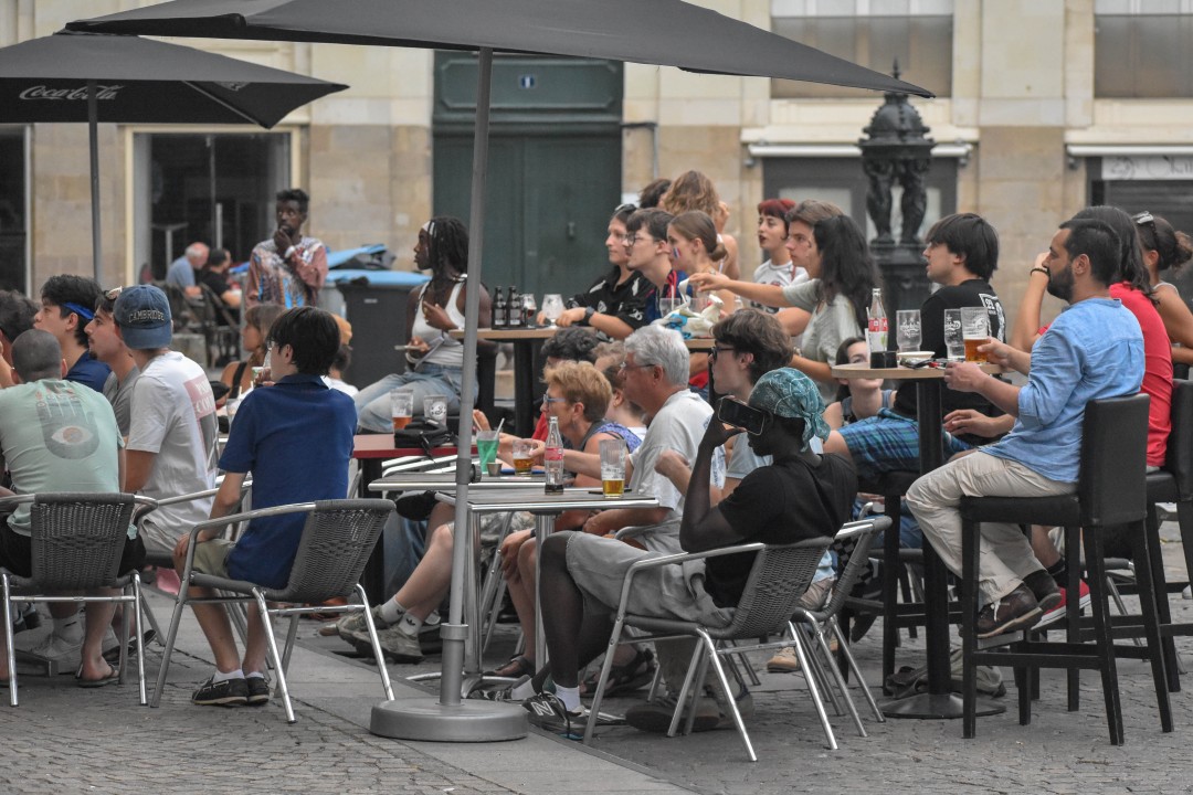 FIFA World Cup 2026. Semi Finals, France vs. Spain, place de la Bourse, 44000 Nantes