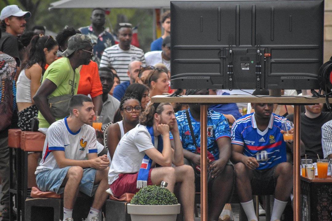 FIFA World Cup 2026. Semi Finals, France vs. Spain, place de la Bourse, 44000 Nantes