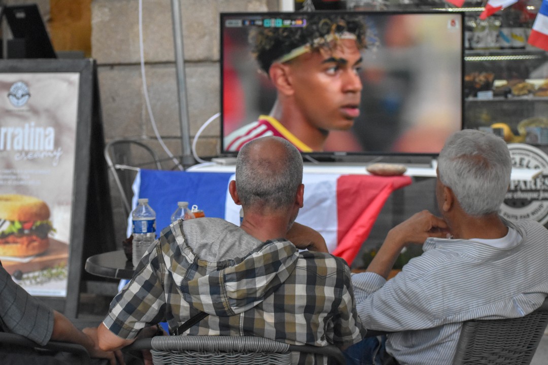FIFA World Cup 2026. Semi Finals, France vs. Spain, place de la Bourse, 44000 Nantes