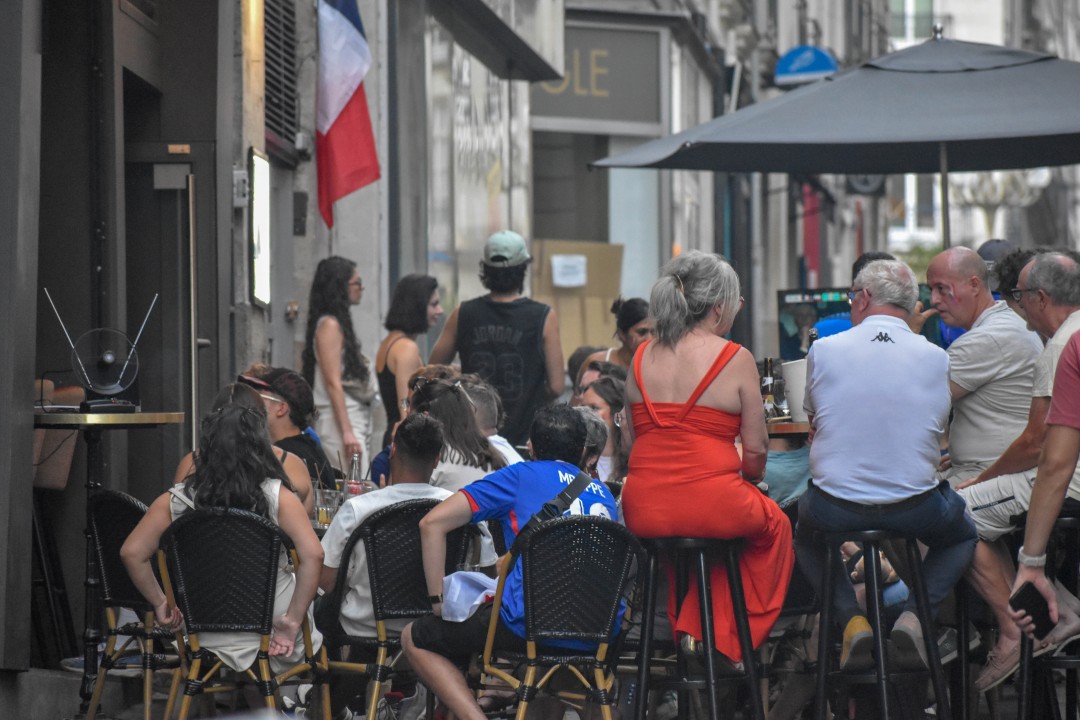 FIFA World Cup 2026. Semi Finals, France vs. Spain, rue Jean-Jacques Rousseau, 44000 Nantes