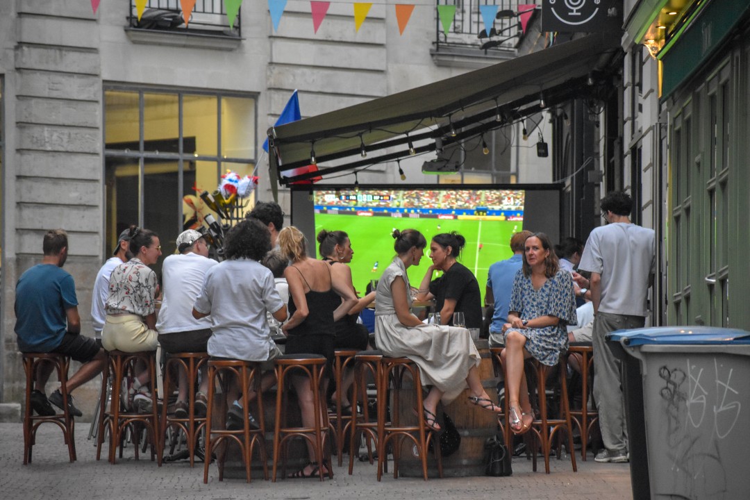 FIFA World Cup 2026. Semi Finals, France vs. Spain, rue Jean-Jacques Rousseau, 44000 Nantes