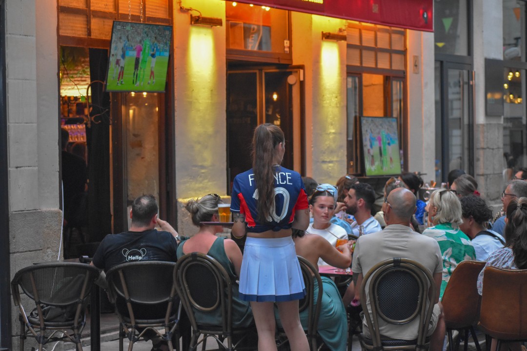 FIFA World Cup 2026. Semi Finals, France vs. Spain, rue Rameau, 44000 Nantes