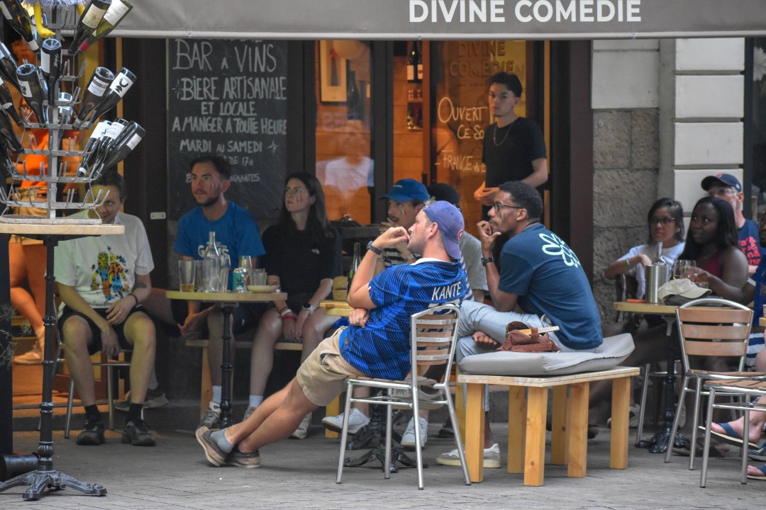 FIFA World Cup 2026. Semi Finals, France vs. Spain, rue Rameau, 44000 Nantes