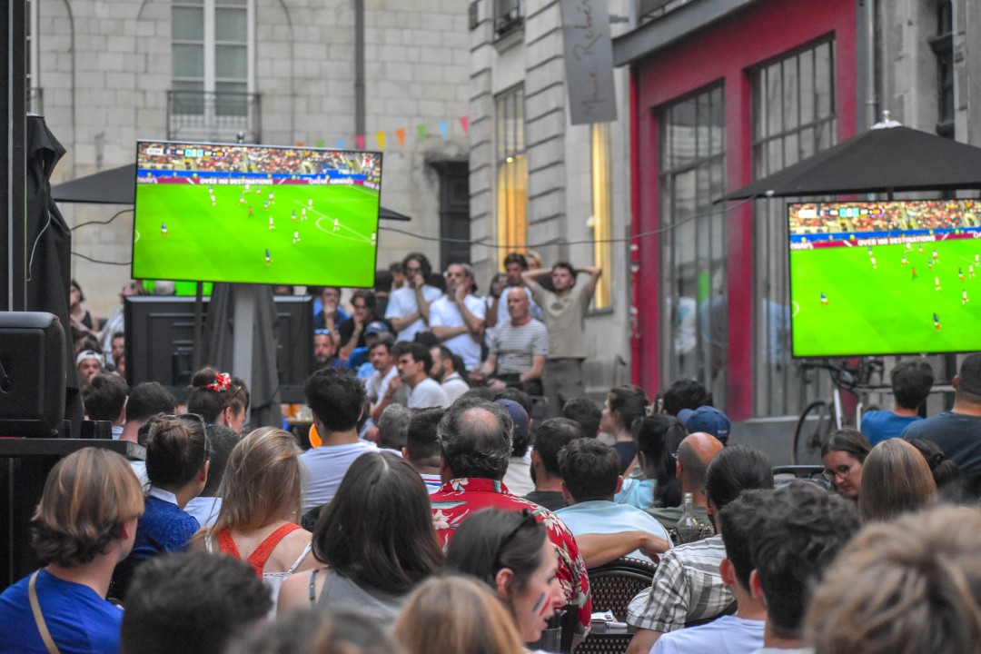 FIFA World Cup 2026. Semi Finals, France vs. Spain, rue Rameau, 44000 Nantes