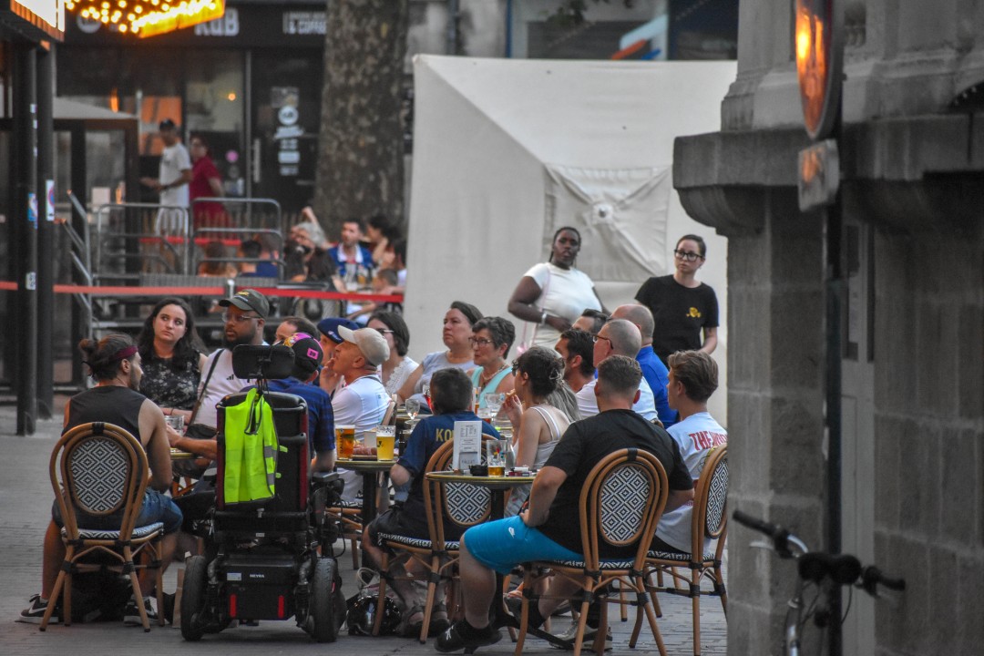 FIFA World Cup 2026. Semi Finals, France vs. Spain, place du Commerce, 44000 Nantes