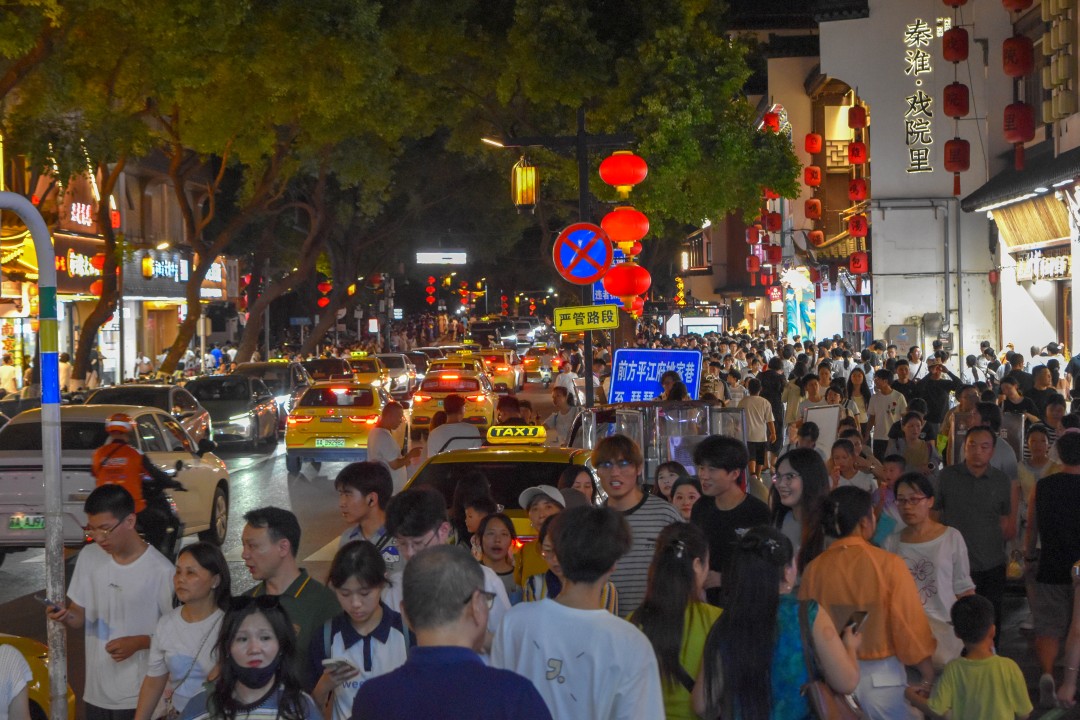 Fuzimiao, China, Jiangsu, Nanjing, Qinhuai District, 夫子庙地区