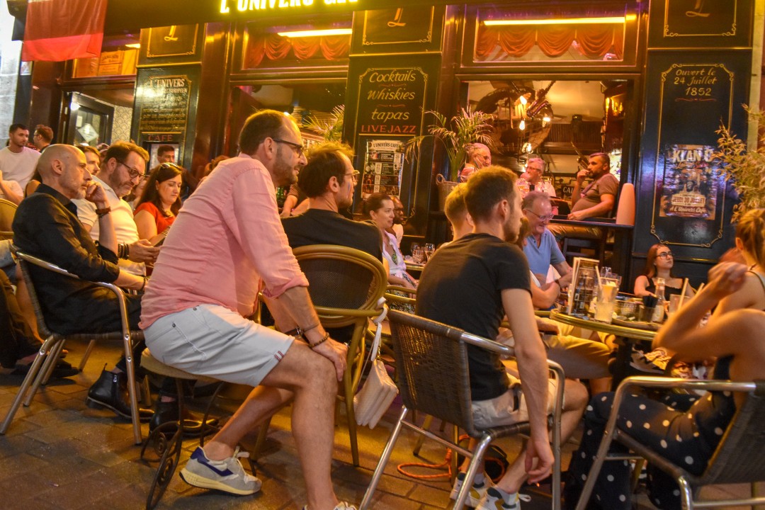 FIFA World Cup 2026. Quarter Finals, France vs. Morocco, rue Jean-Jacques Rousseau, 44000 Nantes