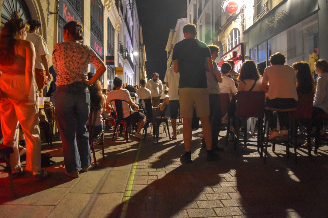 FIFA World Cup 2026. Quarter Finals, France vs. Morocco, rue de Santeuil, 44000 Nantes