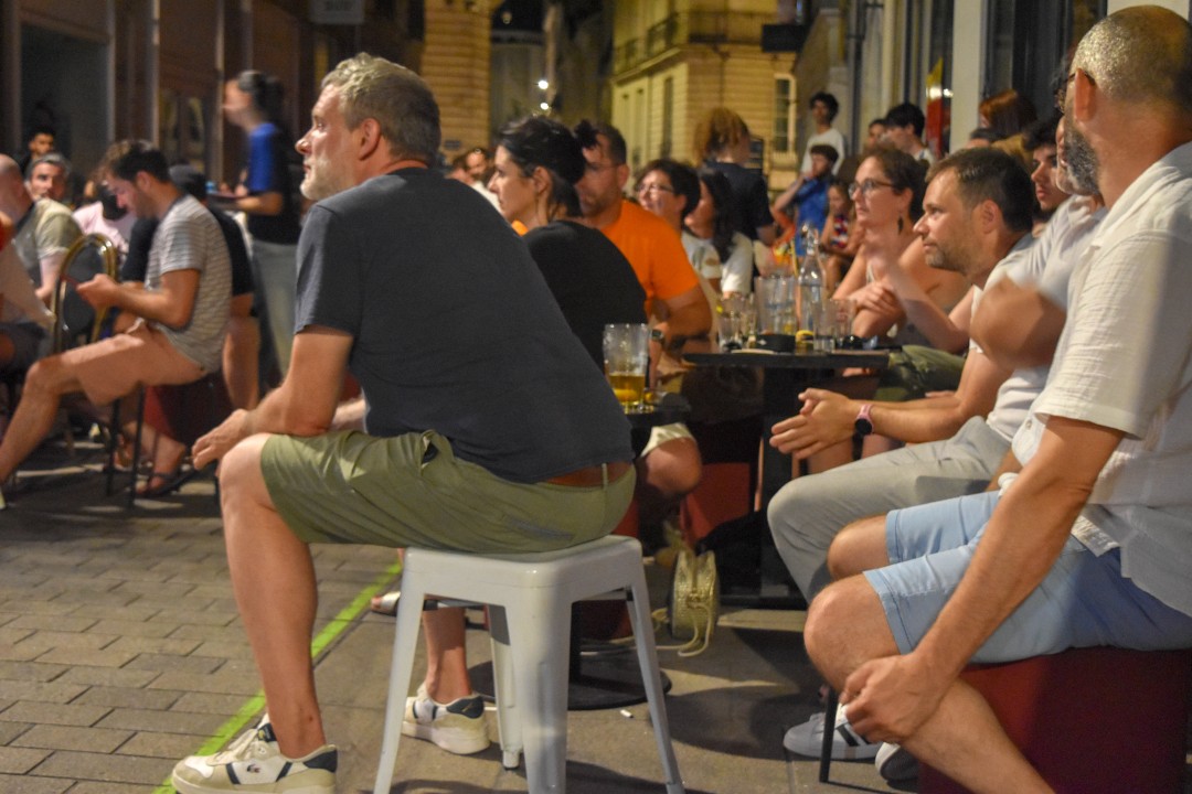 FIFA World Cup 2026. Quarter Finals, France vs. Morocco, rue de Santeuil, 44000 Nantes