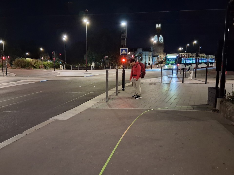 Cours John-Kennedy at 5 a.m., Nantes, Loire-Atlantique, France