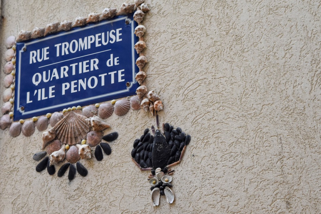 Rue Trompeuse, Île Penotte, Les Sables-d’Olonne, Vendée, France