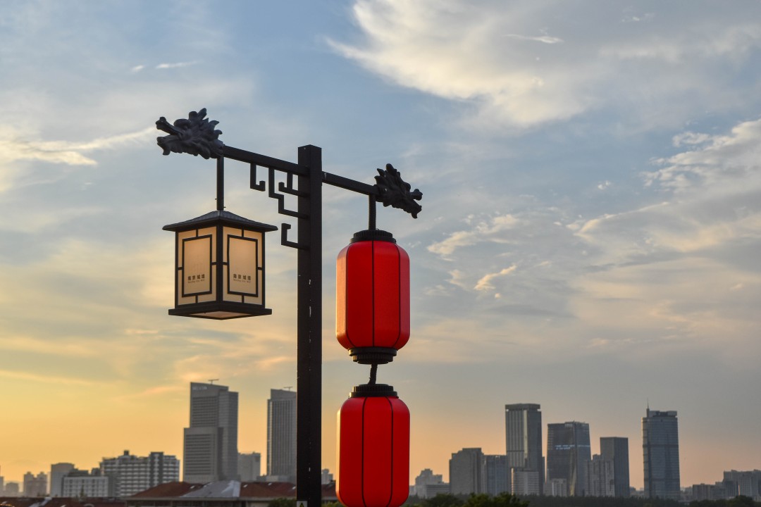 Nanjing City Wall (南京城墙, Nánjīng Chéngqiáng) — Nanjing, Jiangsu, China.