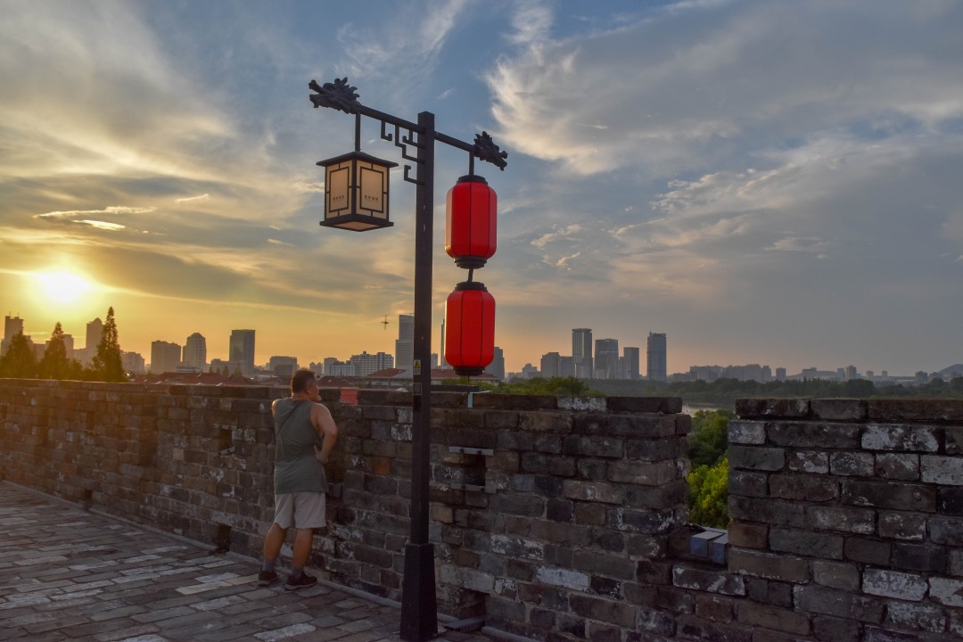 Nanjing City Wall (南京城墙, Nánjīng Chéngqiáng) — Nanjing, Jiangsu, China.