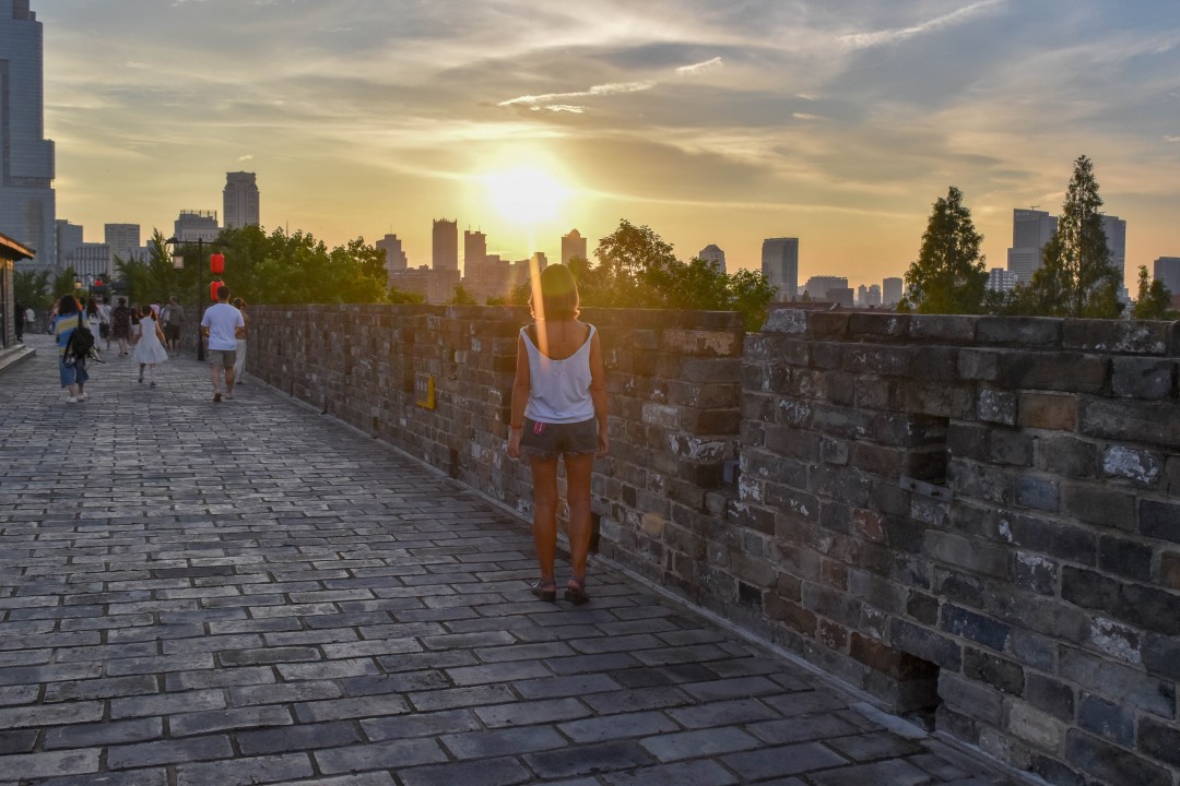 Nanjing City Wall (南京城墙, Nánjīng Chéngqiáng) — Nanjing, Jiangsu, China.