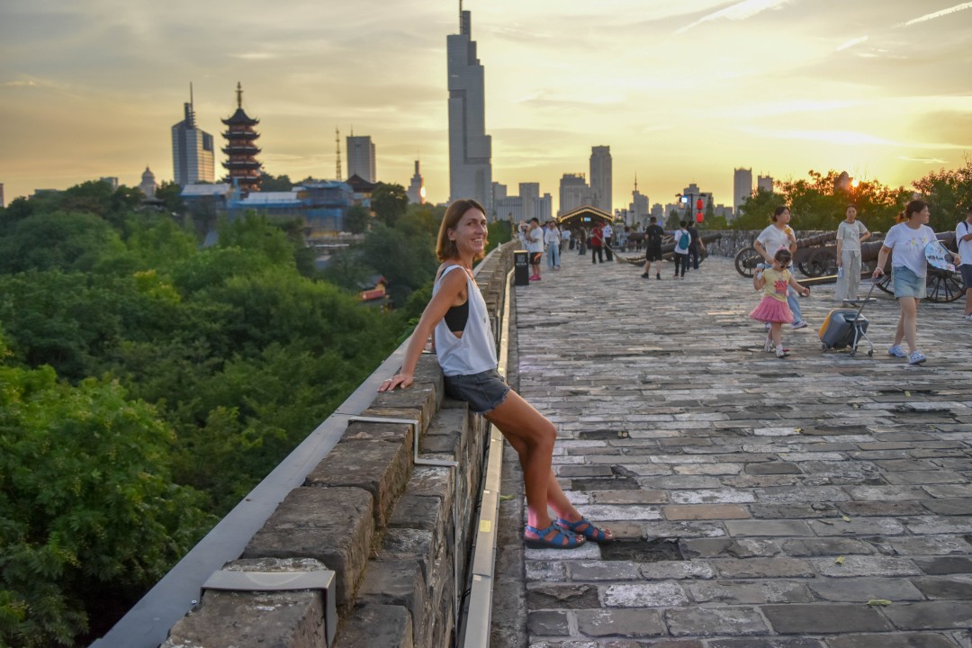 Nanjing City Wall (南京城墙, Nánjīng Chéngqiáng) — Nanjing, Jiangsu, China.
