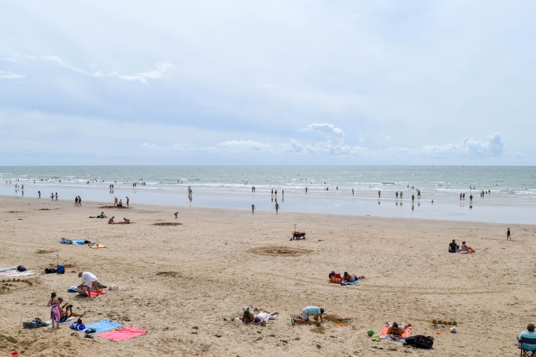 Grande Plage, Saint-Gilles-Croix-de-Vie, Vendée, France