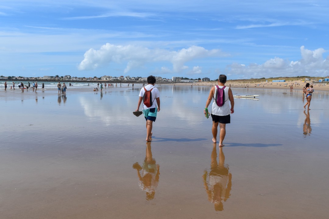 Grande Plage, Saint-Gilles-Croix-de-Vie, Vendée, France