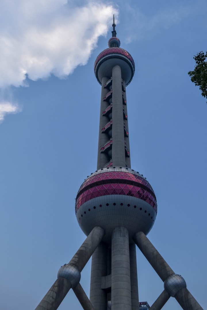 Oriental Pearl Tower 东方明珠广播电视塔 (Dōngfāng Míngzhū Guǎngbō Diànshìtǎ) — Lujiazui, Pudong New Area, Shanghai, Shanghai Municipality, China