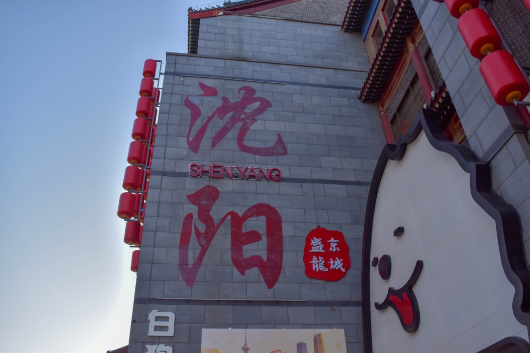 Zhongjie Pedestrian Street — 中街步行街 (Zhōngjiē Bùxíngjiē), Shenhe District, Shenyang, Liaoning, China.