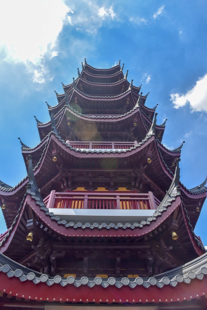 Jiming Temple (鸡鸣寺, Jīmíng Sì) — Xuanwu District, Nanjing, Jiangsu, China.