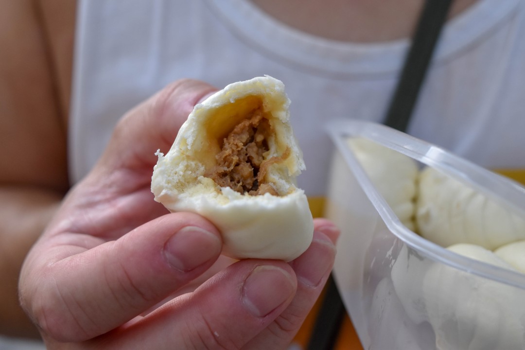 Feng and his Tianjin baozi, Heping Lu Pedestrian Street (和平路步行街), Heping District, Tianjin, China