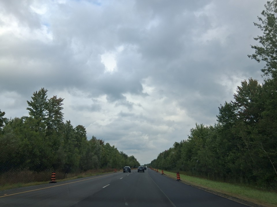 On the road from Ottawa to Cornwall — Sept. 13, 2026, Ontario, Canada